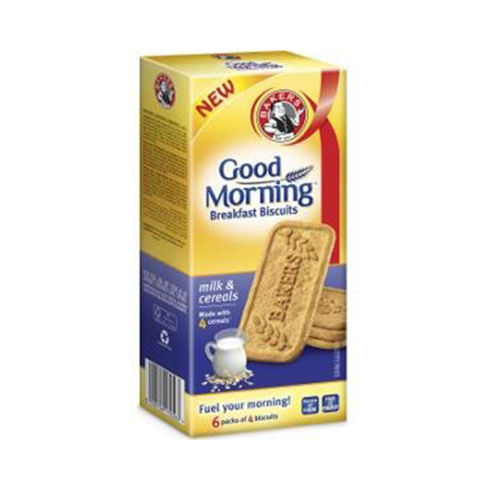 BAKERS GM BR BISCUIT MILK&CER (12x300g)