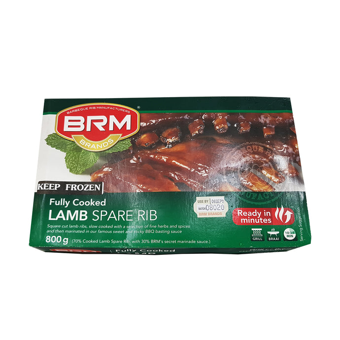 BRM LAMB RIB RETAIL 800G (PER KG)