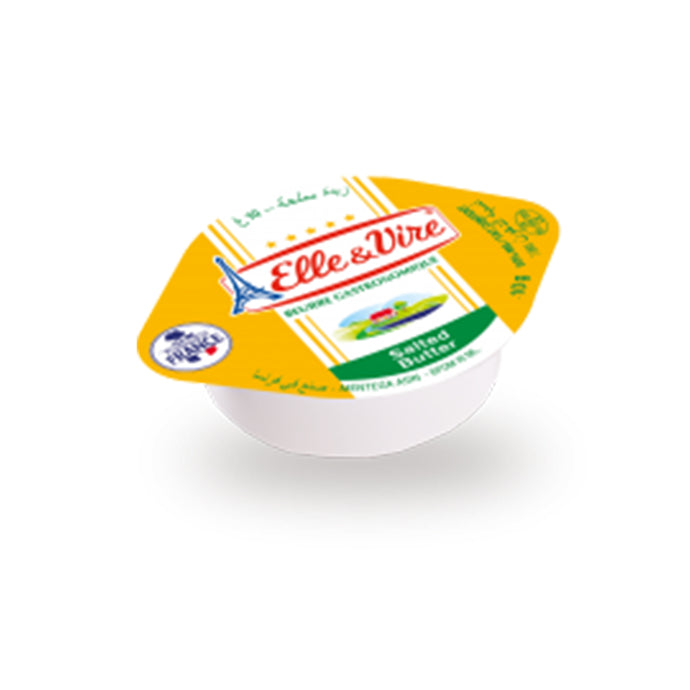 BUTTER SALTED PORTIONS 7G (PER KG)