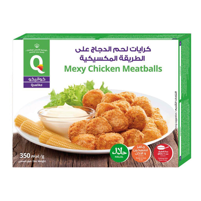 CHICKEN MEXY MEATBALLS 12x350g (Per Kg)