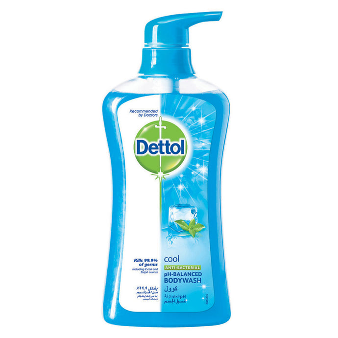 Dettol Body Wash Cool 600ml (12x600ml)