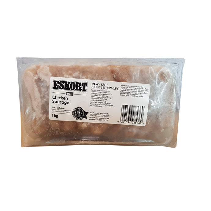 ESKORT CHICKEN SAUSAGE 6X1KG (PER KG)