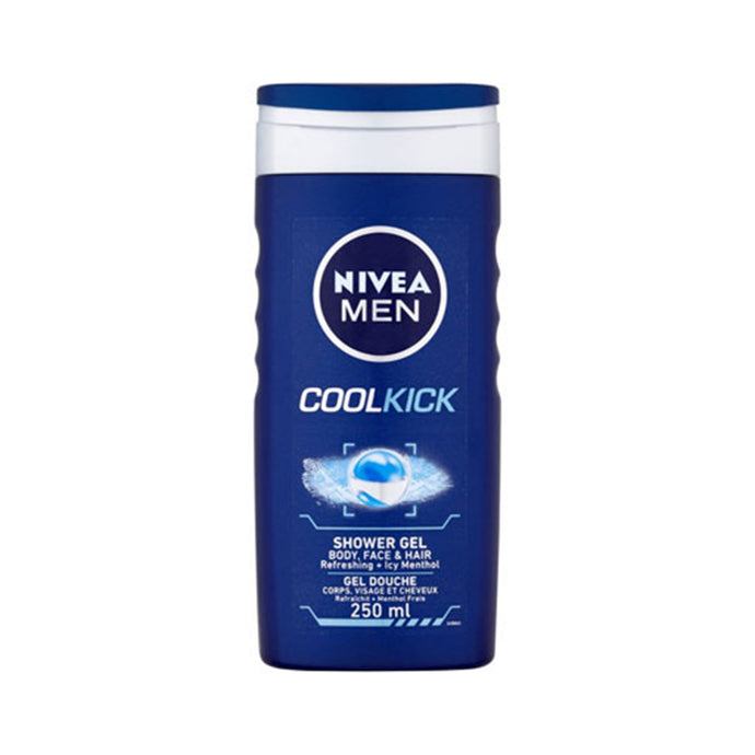 Nivea ShowerGelMenCoolKick250ml (6x250ml)